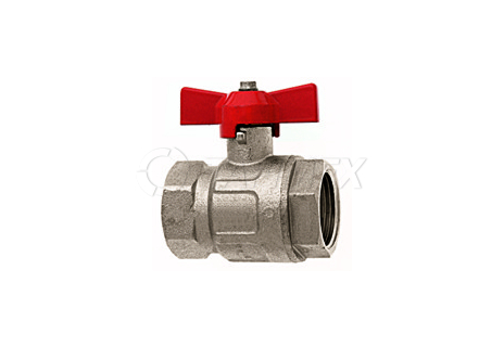 Kulový ventil s vnitřním závitem motýl