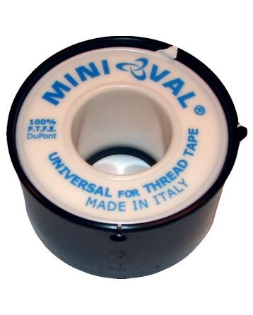 MINIVAL teflonová těsnící šňůra na závity 50 m
