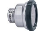 Kropítko hliníkové GEKA pr. 50 mm, otvory 0,7 mm, připojení bajonet 