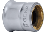 Kropítko hliníkové GEKA pr. 30 mm, otvory 0,4 mm, připojení bajonet 