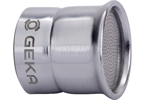 Kropítko hliníkové GEKA pr. 30 mm, otvory 0,4 mm, připojení bajonet 