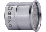 Kropítko hliníkové GEKA pr. 30 mm, otvory 0,4 mm, připojení bajonet 
