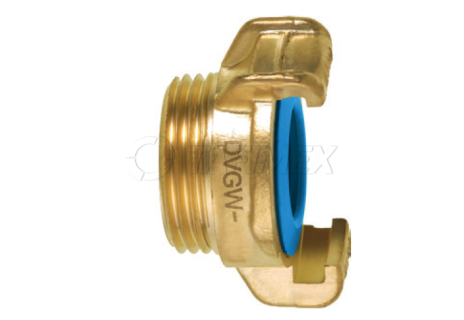 Rychlospojka GEKA PLUS pro pitnou vodu s vnějším závitem