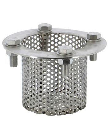 Nerezový sací koš pro příruby PN10/16