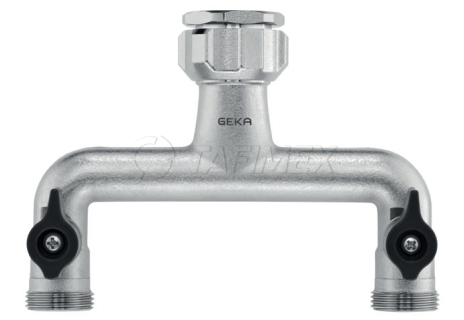 GEKA IDEAL dvoucestný rozdělovač s vnějšími závity 3/4"